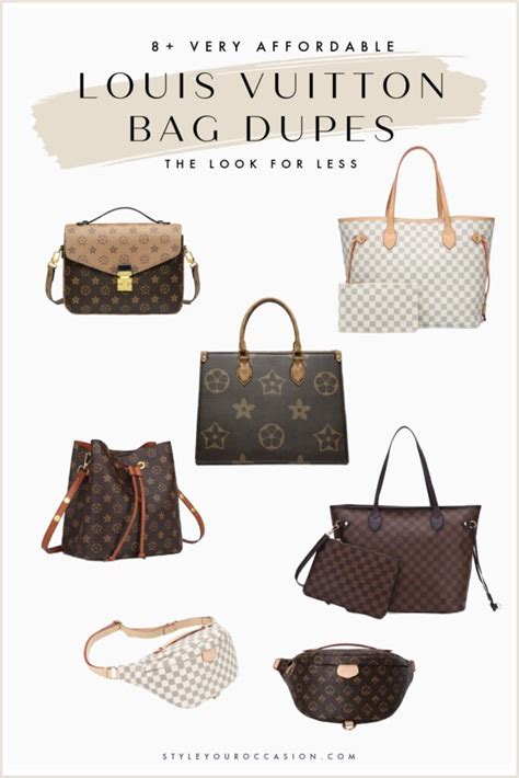 louis vuitton cannes bag dupe|8+ Best Louis Vuitton Dupe Bags I Found: Neverfull & More.